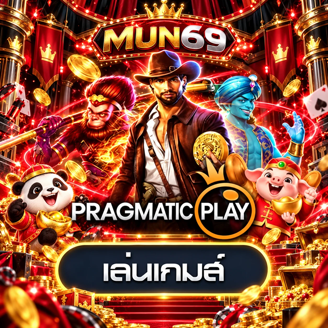 เกม Pragmatic Play ทดลองฟรีบน MUN69